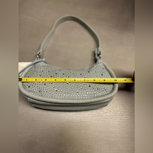 No Boundaries Women's Baguette Shoulder Bag with Crossbody Strap NWT - Picture 6 of 12